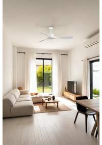 FARO 33750DC - Stropný ventilátor LUZON L biela + diaľkové ovládanie