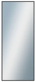 DANTIK - Zrkadlo v rámu, rozmer s rámom 50x120 cm z lišty Hliník čierna (7269021)