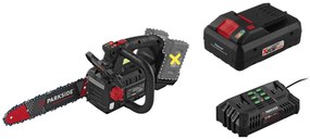 Parkside Performance®  Aku prerezávacia píla na stromy Ppaks 40-Li A1 + Smart akumulátor 20 V/4 Ah Paps 204 B1 + Dvojitá nabíjačka 20 V/4,5 A  (800010738)