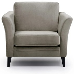 Hnedé kreslo Eden - Scandic