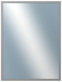 DANTIK - Zrkadlo v rámu, rozmer s rámom 60x80 cm z lišty KASSETTE svetlo šedá (3077)