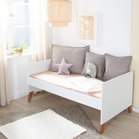 Postieľka v bielo-prírodnej farbe 70x140 cm Ole – Roba