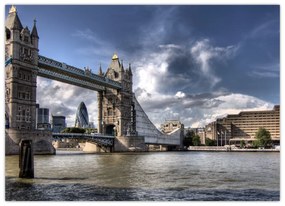 Obraz - Tower Bridge v Londýne (70x50 cm)