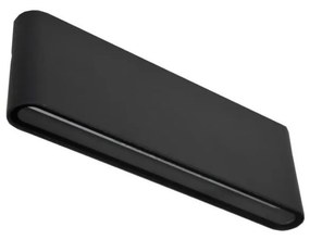 LED Vonkajšie nástenné svietidlo FLOW LED/9W/230V IP54 4000K antracit