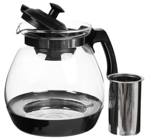 Džbán BEKER s infuzérom, čierny 894225 2,3L