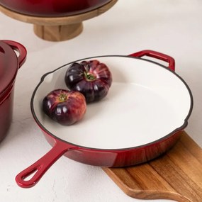 Liatinová panvica ANDREAS bordová 777554