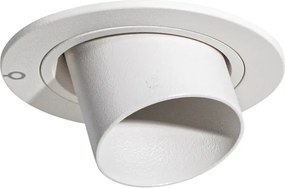 Moderné zabudované bodové svetlo biele GU10 35 mm okrúhle výkyvné - Installa