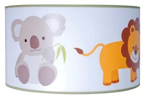 Detské stropné svietidlo ZOO 2xE27/60W/230V