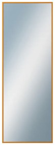 DANTIK - Zrkadlo v rámu, rozmer s rámom 50x140 cm z lišty Hliník oranžová (7269217)