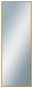 DANTIK - Zrkadlo v rámu, rozmer s rámom 50x140 cm z lišty Hliník oranžová (7269217)