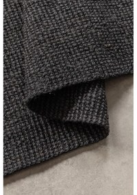 Čierny jutový koberec 80x150 cm Bouclé – Hanse Home