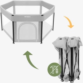 Detská ohrádka Cozy 30 sivá