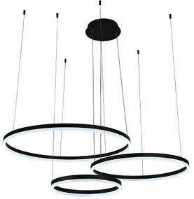 LED Stmievateľný luster na lanku LED/125W/230V 3000-6500K + diaľkové ovládanie