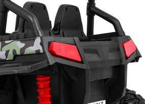 Ramiz Grand Buggy Strong Lift pre deti Moro + pohon 4x4 + diaľkové ovládanie + nosič batožiny + rádio MP3 + LED
