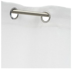 Biela záclona s prímesou ľanu 140x260 cm Fifties – Casa Selección