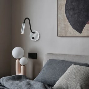 Brilagi - LED Flexibilná nástenná lampa MAYA LED/3W/230V 4000K strieborná