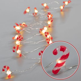 Nexos 86374 Vianočná svetelná dekorácia, 20 LED, teplá biela, 3 ks