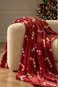 Vianočná deka XMASS CANDIES Rozmer: 150x200 cm