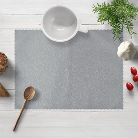 Biante Teflónové prestieranie na stôl TF-086 Ornamenty na sivom 30x40 cm