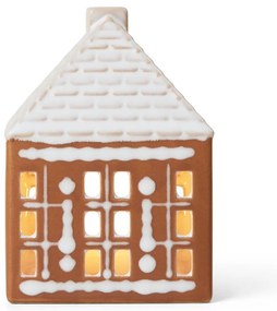 Keramický svietnik na čajovú sviečku Gingerbread Lighthouse – Kähler Design