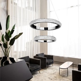 Toolight Toolight, LED závesné osvetlenie 60cm, G044-2CP, chrómová, OSW-06312