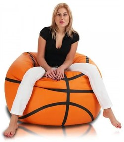 INTERMEDIC Sedací vak Basketball Oranž