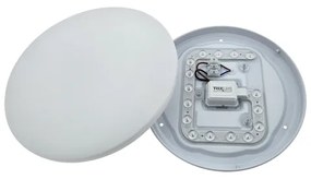 LED stropné svietidlo s pohybovým senzorom LENA LED/12W/230V, priemer 25,7 cm, biele