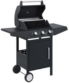 InternetovaZahrada BBQ plynový gril Louisiana s 3 horákmi