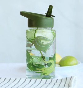 A Little Lovely Company - fľaša na pitie - krokodíl