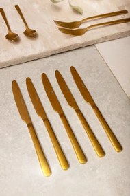 Súprava príborov B2LUGANO zlatá 24 ks 854267