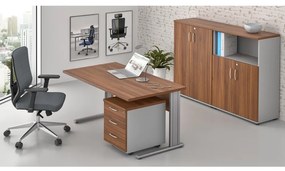 Zostava kancelárskeho nábytku Visio LUX 5, orech