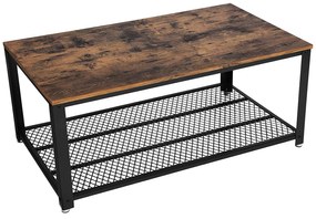 Konferenčný stôl SKU Quintin hnedý/čierny