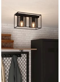 Eglo 43772 - Stropné svietidlo CATTERICK 2xE27/40W/230V