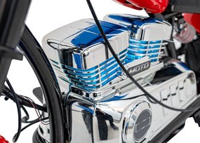 Ramiz Motorka Chopper Warrior červená