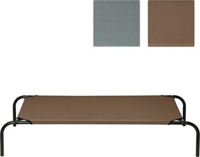PawHut Psí Posteľ Vonkajšia Lounger pre Mačky a Psov s Nahraditeľným Poťahom 110 x 68 x 20 cm | Aosom