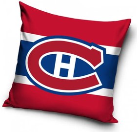 Vankúšik NHL Montreal Canadiens Red  40x40 cm