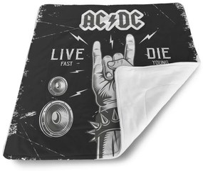 Sablio Deka pre bábätko ACDC Live fast, die young - 80x100 cm