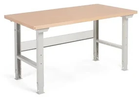 Dielenský stôl ROBUST, 1500x800 mm, vytvrdená doska, nosnosť 300 kg