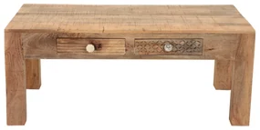 Konferenčný stolík 110x45x60 Manu indický masív mango