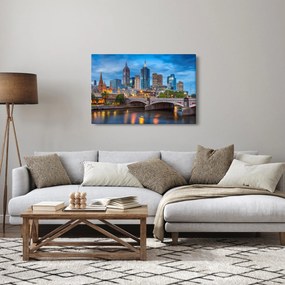 Obraz mesta Melbourne (90x60 cm)