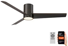 Immax Neo 07135-B-LED Stmievateľný ventilátor FRESH 18W/230V Wi-Fi Tuya čierna +DO IM1150