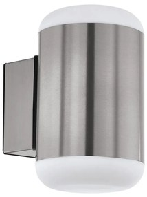 Eglo 97843 - Vonkajšie svietidlo MERLITO 1xE27/10W/230V IP44 matný chróm