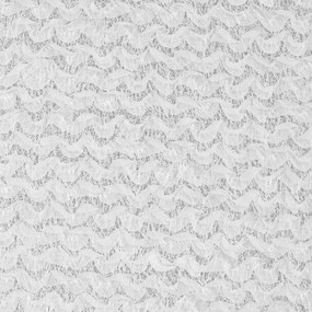 ZÁVES NA KRÚŽKOCH EVA MINGE TIFFANY 135X250 CM BIELA