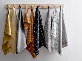 Kuchynská utierka Minimal čierna