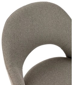 Zelené čalúnené jedálenské stoličky v súprave 2 ks Lia – Marckeric