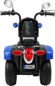 Ramiz Motorka Chopper NightBike modrá