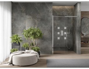 Mexen OMEGA posuvné sprchové dvere do otvoru 140 cm, 825-140-000-01-00