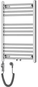 Mexen Mars, elektrické vykurovacie teleso 700x500 mm + vykurovacia tyč 300 W, chrómová, W110-0700-500-2300-01