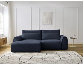 Tmavomodrá rohová pohovka Aden – Bobochic Paris