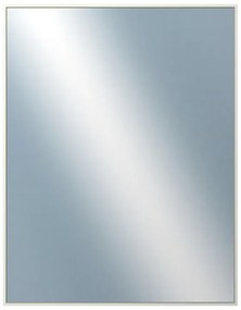 DANTIK - Zrkadlo v rámu, rozmer s rámom 70x90 cm z lišty Hliník zlatá lesklá (7269001)
